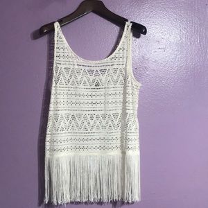 H&M Fringe Top❤️